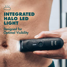 Gillette i7 Intimate Men’s Premium Pubic Hair Trimmer, Waterproof LED Body Hair Trimmer for Men, Manscaping Body Groomer, Male Body Hair Razor