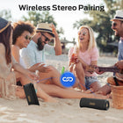 Monster S230 Speakers Bluetooth Wireless, Portable Bluetooth Speaker with 30W Loud Stereo Sound, Wireless Stereo Pairing, 24H Playtime, Bluetooth 6.0 Supports TF Card, AUX for Outdoor