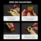 BaBylissPRO FX+ and METALFX Professional Cord/Cordless Trimmers Gold