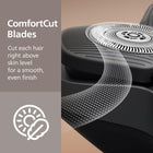 Philips Head Shaver Pro 7000 Series - Skull Shaver For Men and Women, 360° Flexing Head & ComfortCut Blades for Clean Shave, Gentle on Skin, Model HS7980/28