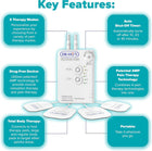 DR-HO\'S PAINTHERAPY System 2-PAD TENS