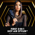 ghd Duet Style | 2-in-1 Flat Iron Hair Straightener + Hair Dryer, Hot Air Styler to Transform Hair from Wet to Styled | White