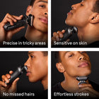 Braun Foil Shaver, Shavers for Men, Electric razor, Series 7, Wet & Dry with Turbo Mode, 7120s