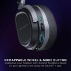 Turtle Beach Stealth 700 Wireless Multiplatform Gaming Headset for Xbox Series X|S, Xbox One, PC, PS5, PS4, & Mobile – 60mm Speakers, A.I. Noise-Cancelling Mic, Bluetooth, 80-Hr Battery – Black | Xbox Series X|S, Xbox One, PlayStation, Multiplatform, Blue