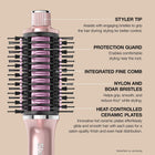 Shark Glossi 2-in-1 Hot Tool and Air Glosser, Ultra-Fast, Ultra-Glossy Blowouts at-Home, Heat-Controlled Ceramic, Curly, Coily, and Colour Friendly, HT302CPK (Canadian Version)