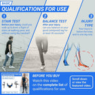 iWALK3.0 – The Original Hands Free Knee Crutch - Alternative to Crutches and Knee Scooters - iWALK Replaces Crutches for Adults - Peg Leg Crutch For Lower Leg Injuries - See All Qualifications for Use - Not for Elderly or Balance Impaired | MUST MEET ALL 