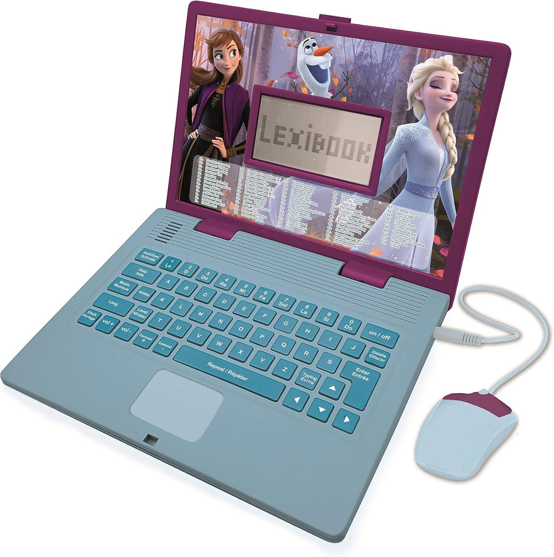A Frozen Educational Laptop – 124 Activities (French/English)