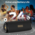 Monster S230 Speakers Bluetooth Wireless, Portable Bluetooth Speaker with 30W Loud Stereo Sound, Wireless Stereo Pairing, 24H Playtime, Bluetooth 6.0 Supports TF Card, AUX for Outdoor