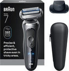 Braun Foil Shaver, Shavers for Men, Electric razor, Series 7, Wet & Dry with Turbo Mode, 7120s