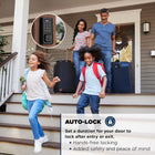 Weiser Halo Matte Black WiFi Smart Lock, Keyless Entry Door Lock, Touchscreen Keypad Door Lock, Amazon Alexa & Google Assistant/Google Home Compatible, Deadbolt Lock, Smart Locks for Entry Door