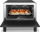KitchenAid Digital Air Fryer Dual Convection Countertop Oven with Temperature Probe, Black Matte, KCO224BM