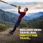 TRX All In One Suspension Training System: Full Body Workouts for Home, Travel, and Outdoors | Includes Indoor & Outdoor Anchors, Workout Guide and Video Downloads