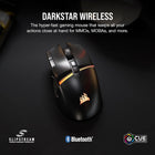 CORSAIR DARKSTAR RGB Wireless Gaming Mouse for MMO, MOBA - 26,000 DPI - 15 Programmable Buttons - Up to 80hrs Battery - iCUE Compatible - Black