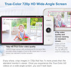 VTech Video Baby Monitor with 7” High Definition 720p Display, 360 Degree Panoramic Viewing Pan & Tilt HD Camera, VM919HD (White)
