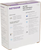 NETGEAR AC1200 WiFi USB Adapter – USB 2.0 Dual Band, Compatible with Windows and Mac (A6150)