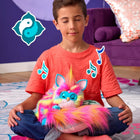 Furby DJ Furby Interactive Toy, Super Snuggly Rainbow Electronic Plush with Music, Lights, Motion, and Games, 32 in/81 cm Long, Ages 6+ (French Version)