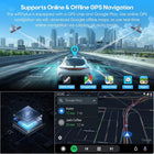 CARPURIDE 9\ W901 Plus, Wireless CarPlay & Android Auto & Android 12.0 | Online & Offline GPS Navigation Car Play Screen for Car, G00GLE Play, Netflix, Mirror Link, Bluetooth Audio