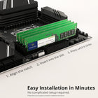 Timetec 16GB KIT (2x8GB) DDR4 2400MHz (PC4-2400T) PC4-19200 UDIMM Desktop RAM – 288-Pin 1.2V CL17 Non-ECC Unbuffered DIMM Memory Module Upgrade