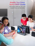 10.5 Inch Portable Car DVD Players with HDMI Input, 5 Hours Battery, Dual Car DVD Players Support USB/TF Card, Last Memory