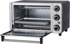 Danby DBTO0412BBSS 0.4 cu ft 4 Slice Countertop Toaster Oven With Toast, Bake, Broil, Keep Warm functions in Stainless Steel