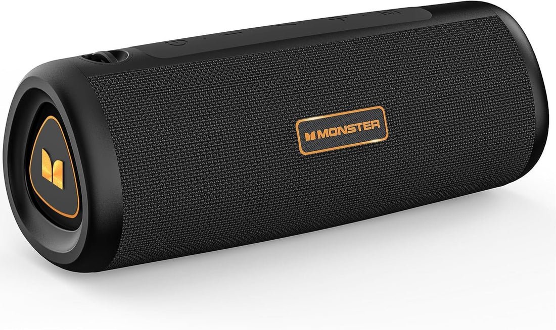 Monster S230 Speakers Bluetooth Wireless, Portable Bluetooth Speaker with 30W Loud Stereo Sound, Wireless Stereo Pairing, 24H Playtime, Bluetooth 6.0 Supports TF Card, AUX for Outdoor
