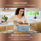 Crock-Pot Design Series 7-Quart Programmable Slow Cooker, Morning Haze Blue