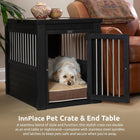 New Age Pet ecoFLEX Pet Crate/End Table, Espresso (EHHC402M)