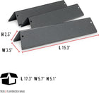 Weber 7635 Porcelain-Enameled Flavorizer Bars for Spirit 200 Series Gas Grills (Set of 3/15.3 x 3.5 x 2.5)