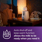 Philips Avent Premium 2-in-1 Warmer & Sterilizer - with Hospital-Standard Water Bath Technology, Smart Temperature Sensor, Hotspots Prevention, Chemical-Free Sterilization, with Tongs, Model SCF359/20