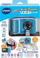 VTech KidiZoom PrintCam, High-Definition Digital Camera for Photos and Videos, Instant Prints, Flip-Out Selfie Camera, Kids Age 4 and up