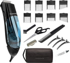 Remington Vacuum Trimmer and Hair Clipper, 18-Piece Vacuum Haircut Kit, Easy Cleanup, HKVAC2000B| Blue