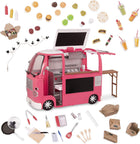 Our Generation Vehicle OG - Grill to Go Food Truck - Grill up Snacks on The go for Your Hungry 18-inch Dolls!