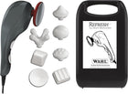 Wahl Canada Refresh All-Body Massager – Handheld Back, Neck & Shoulder Massager with Heat, 2 Speeds, 8 Attachments for Deep Tissue Pain Relief & Muscle Recovery – Model 4189