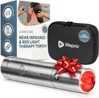 Lifepro Lumicure Pro Red Light Therapy Device for Body & Face – Infrared Therapy Torch with Three Wavelengths 420nm,660nm & 900nm – Portable Pocket Size NIR Device for Wellness