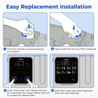 TOKIT PCC Replacement Filter for T1&T1Pro, NSF/ANSI 58 Certified, Reduce TDS, Replacement for T1&T1Pro Reverse Osmosis System Water Filter, 12-Month Lifetime