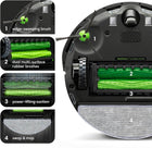iRobot Roomba Combo i3+ (3574) Robot Vacuum & Mop – Self-Empty for Up to 60 Days, Clean by Room with Smart Mapping, Dual Multi-Surface Brushes for a Thorough Clean, Ideal for Homes with Pets