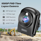 Dsoon Time Lapse Camera,1080P HD Timelapse Camera Outdoor,110° Wide Angle & 2.4 LCD Screen,180 Days Standby for Record Construction,Weather,Plant,Drawing(64GB TF Card Included)