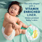 Pampers Pure Baby Diapers, Size 6 (35+ lbs), 108, Up to 100% Leakproof, Premium Hypoallergenic Soft Diapers