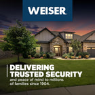 Weiser SmartCode Matte Black Keyless Entry Door Lock/Deadbolt Lock, 10-Button Touchpad Door Lock with Backlit Keypad, Up to 50 User Codes, Electronic Door Locks for Front Door, Modern Home Décor