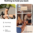 Google Fitbit Charge 6 Advanced Health and Fitness Tracker with Built-in GPS, Stress Management Tools, Sleep Tracking, 24/7 Heart Rate and more -- Silver/White