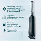 Gillette i7 Intimate Men’s Premium Pubic Hair Trimmer, Waterproof LED Body Hair Trimmer for Men, Manscaping Body Groomer, Male Body Hair Razor