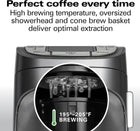 Hamilton Beach Professional Programmable Drip Coffee Maker, 12 Cup Capacity Ergonomic Carafe, 60oz Removable Reservoir,120 volts, Brushed Metal (49500)