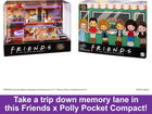 Polly Pocket Playset, Friends Compact with 6 Dolls and 9 accessories
