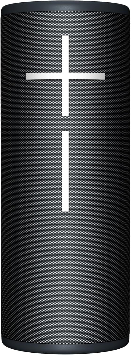 Ultimate Ears MEGABOOM 4 Portable Waterproof Bluetooth Speaker with Immersive 360-Degree Sound and Balanced Bass, Floating Speaker with 20-Hour Battery and 147ft (45m) Range - Black