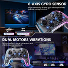 Wireless Controller for Switch/Lite/OLED/PC/Android/iOS - Ergonomic Gamepad with 7 Color RGB Lighting, Turbo/Vibration Adjustment & One-Key Wake-Up Function