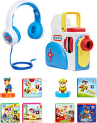 Little Tikes Story Dream Machine PAW Patrol Edition with Headphones, 6 PAW Patrol Stories & 2 Character Figures – Kids Audio Book Player, Toddler Toy Gift Ages 3+ (Amazon Exclusive)