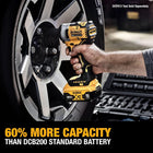 DEWALT 20V Max XR 20V Battery, 5.0-Ah, 2-Pack (DCB205-2)