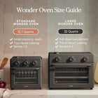 Our Place Wonder Oven | 6-in-1 Air Fryer & Toaster Oven with Steam Infusion | Compact, Countertop Friendly, Fast Preheat, Multifunctional | Air Fry, Toast, Roast, Bake, Reheat & Broil | Char