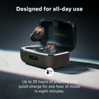 Sennheiser Momentum True Wireless 4 Smart Earbuds, Bluetooth 5.4, Crystal-Clear Sound, Noise Cancelling Earbuds, Comfortable Design, Up to 30HR Playtime, Adaptive ANC, LE Audio, Auracast – Black