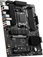 MSI PRO B650-S WiFi ProSeries Motherboard (Supports AMD Ryzen 7000 Series Processors, AM5, DDR5, PCIe 4.0, M.2 Slots, SATA 6Gb/s, USB 3.2 Gen 2, HDMI/DP, Wi-Fi 6E, 2.5Gbps LAN, ATX)